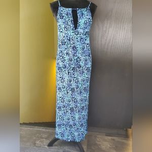 Blue Ginger Dress - Hawaii Island Style Maxi Dress